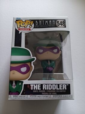 Funko Pop The Riddler 548 Batman Animated Series Vinyl Figure NIB DC